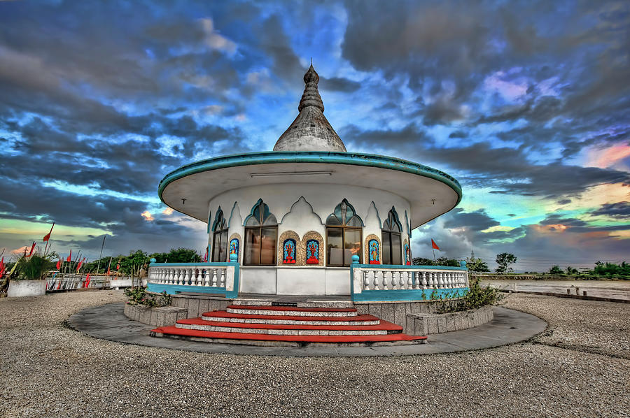 The Temple Photograph by Nadia Sanowar