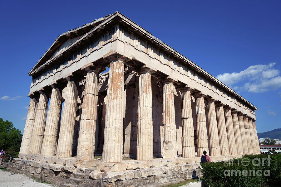 The Temple Of Hephaestus II Photograph By George Atsametakis Pixels   The Temple Of Hephaestus Ii George Atsametakis 