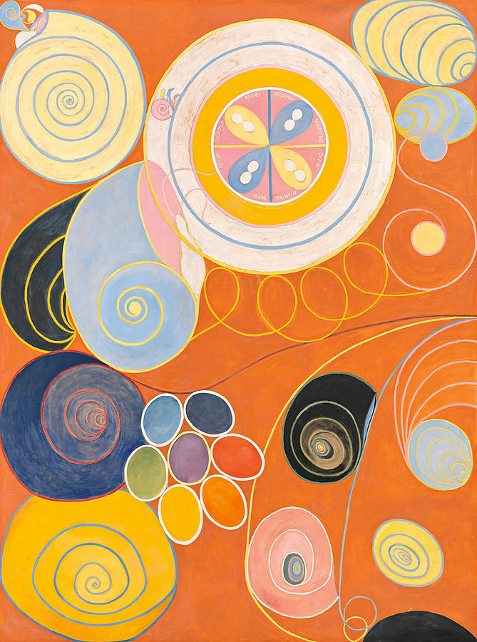 Abstract Painting - The Ten Biggest by Hilma Af Klint