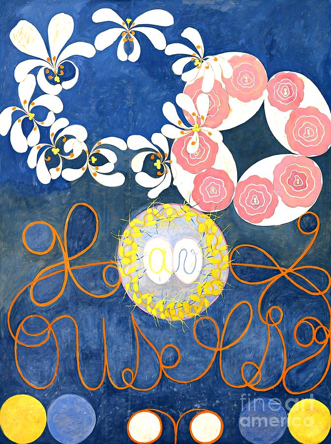 The Ten Largest, No. 01, Childhood, Group IV Painting by Hilma af Klint