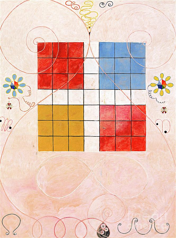 The Ten Largest, No. 10, Old Age, Group IV Painting by Hilma af Klint