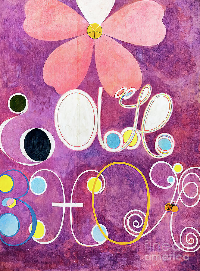 The Ten Largest No 5 Group IV Childhood By Hilma Af Klint 1907 Painting ...