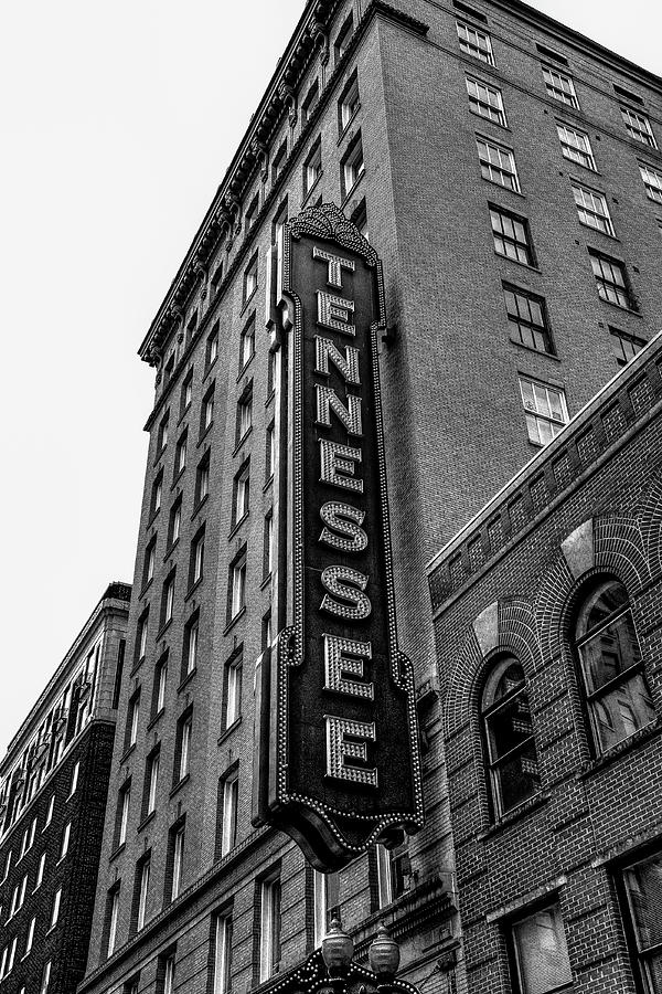 The Tennessee Theatre Bw2 Photograph