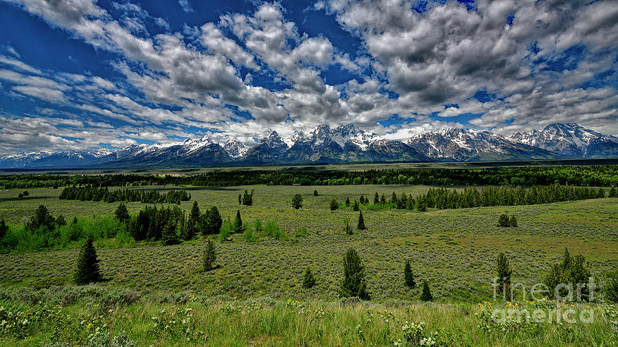 The Tetons Photograph by Amazing Action Photo Video