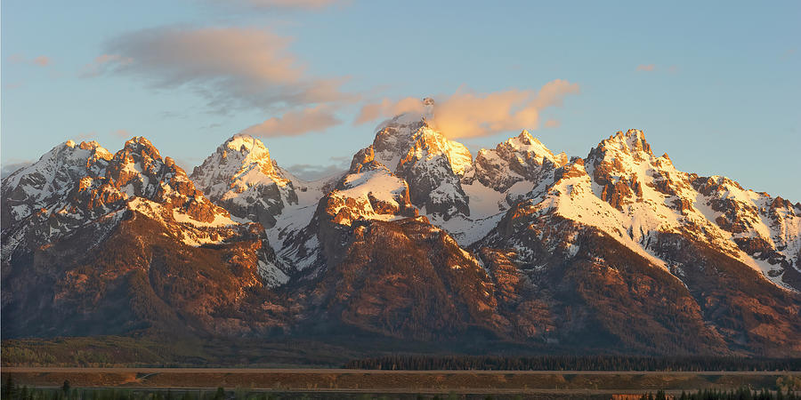 The Tetons Photograph by Gary Langley