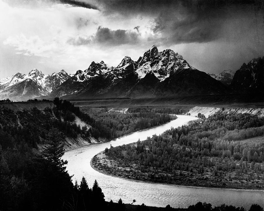 The Tetons - Snake River, Grand Teton National Park, Wyoming , 1941 ...