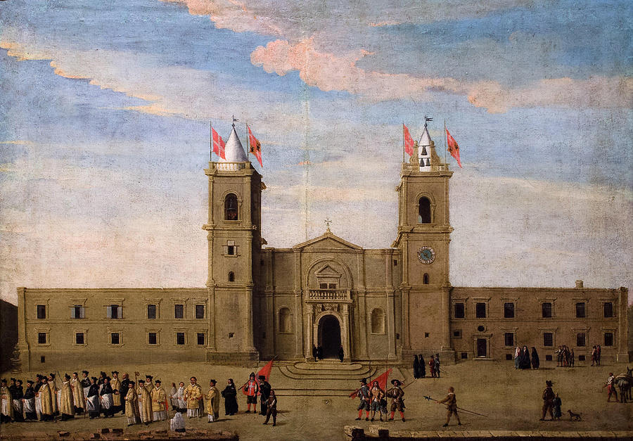 Unknown Painting - The  th September Procession  by Unknown