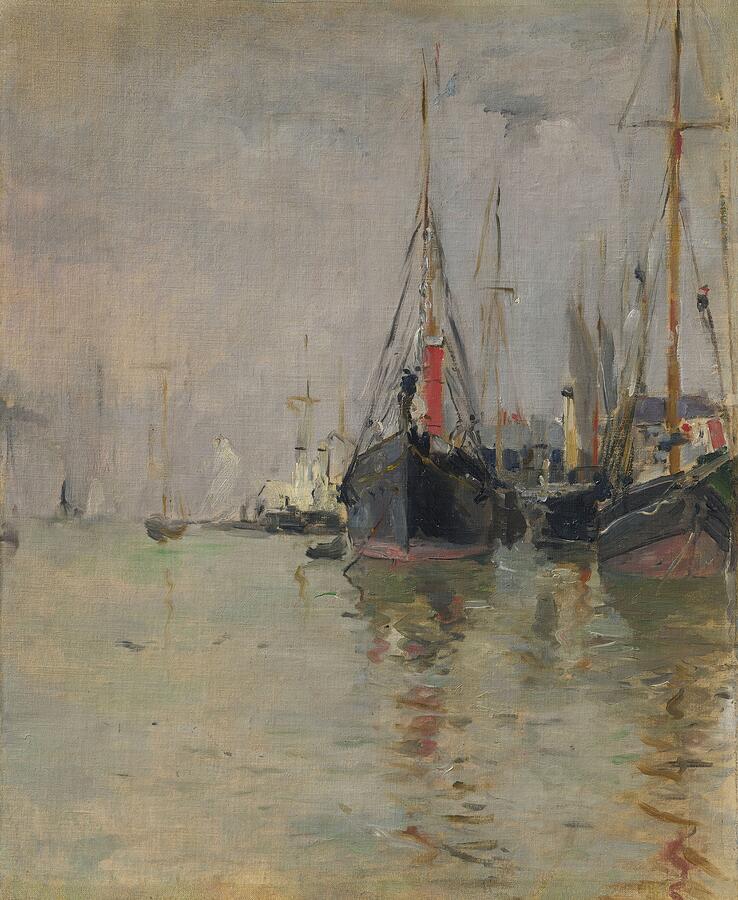 The Thames - Berthe Morisot Digital Art by Samuel HUYNH The Thames - Berthe Morisot Digital Art by Samuel HUYNH