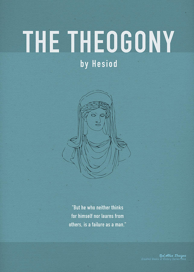 The Theogony By Hesiod Greatest Books Minimalist Literature Series No ...