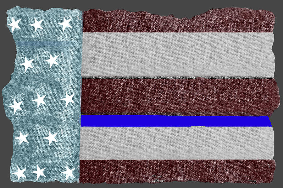 The Thin Blue Line Photograph by Tom Prendergast