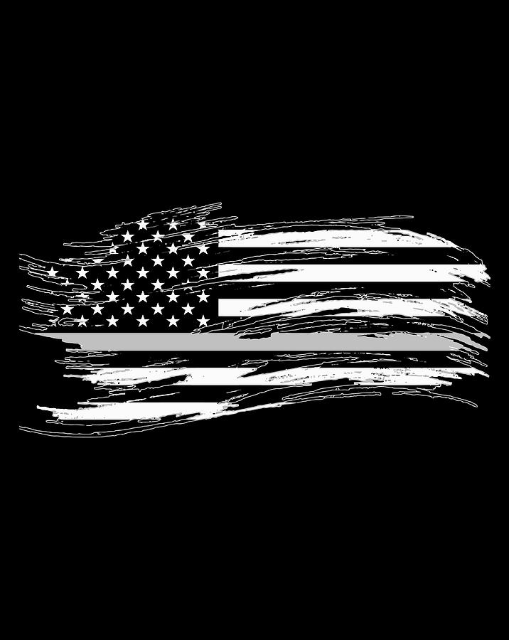 The Thin Silver Line Correctional Officers Pride And Honor Drawing by ...