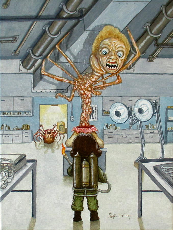 The Thing Painting by Al  Molina