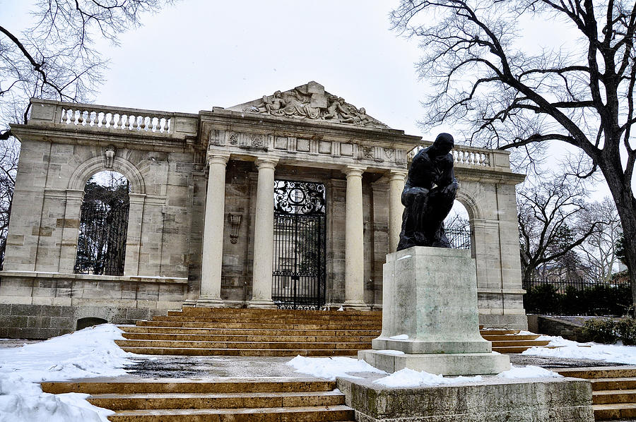 The Thinker at the Rodin Museum in Philadelphia Photograph by Philadelphia Photography