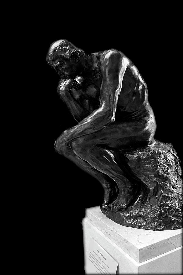 The Thinker  Photograph by Carlos Diaz