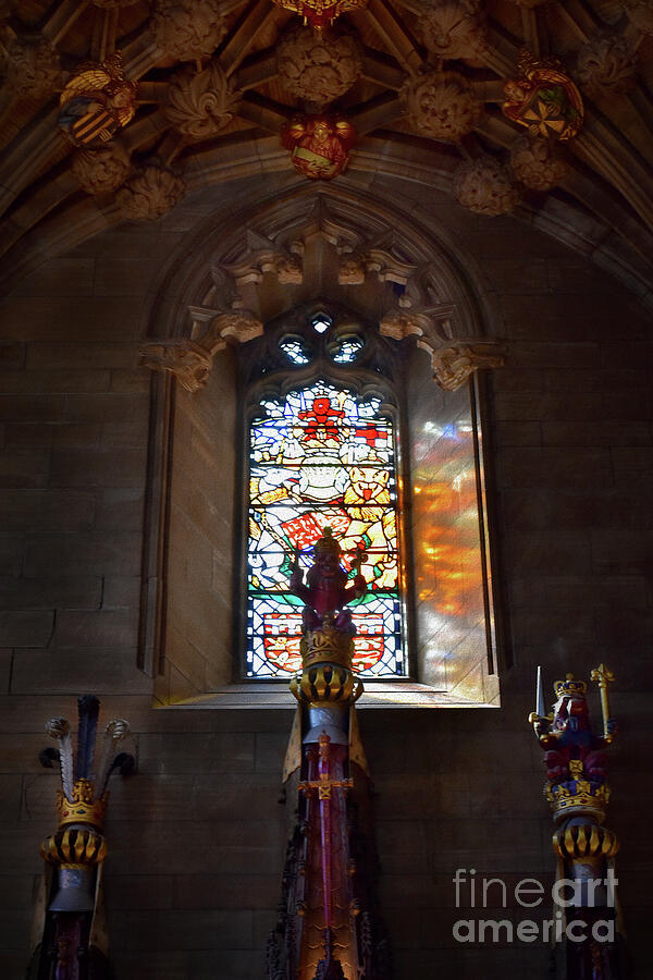 The Thistle Chapel - St Giles Cathedral Photograph by Yvonne Johnstone