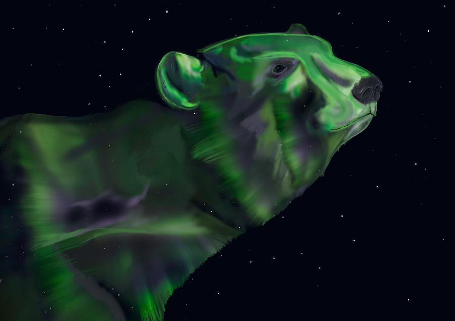 The Three Bears Painting by Judy Cuddehe