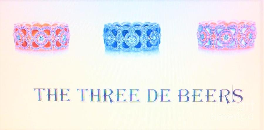 The Three De Beers Photograph by Richard W Linford