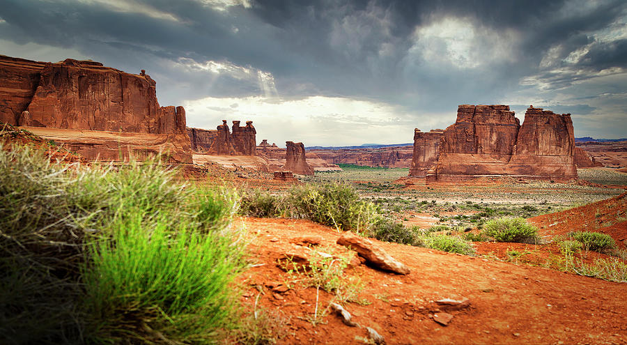 The Three Gossips / Courthouse Towers Photograph by Timothy Princehorn ...