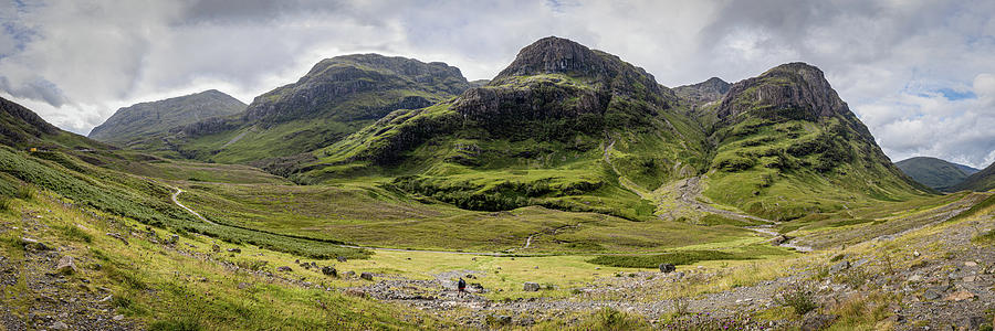 The Three Sisters, Glencoe Photograph by Nigel R Bell