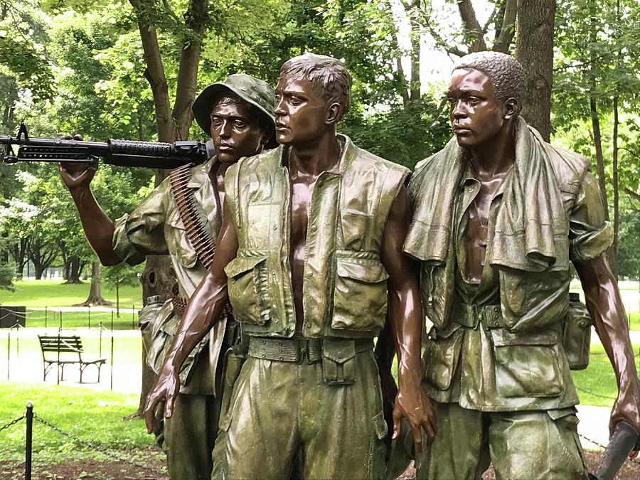 The Three Soldiers Photograph by Lee Darnell