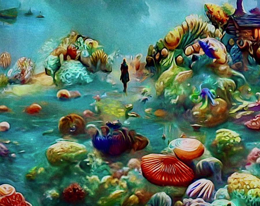 The Tide-pool Digital Art