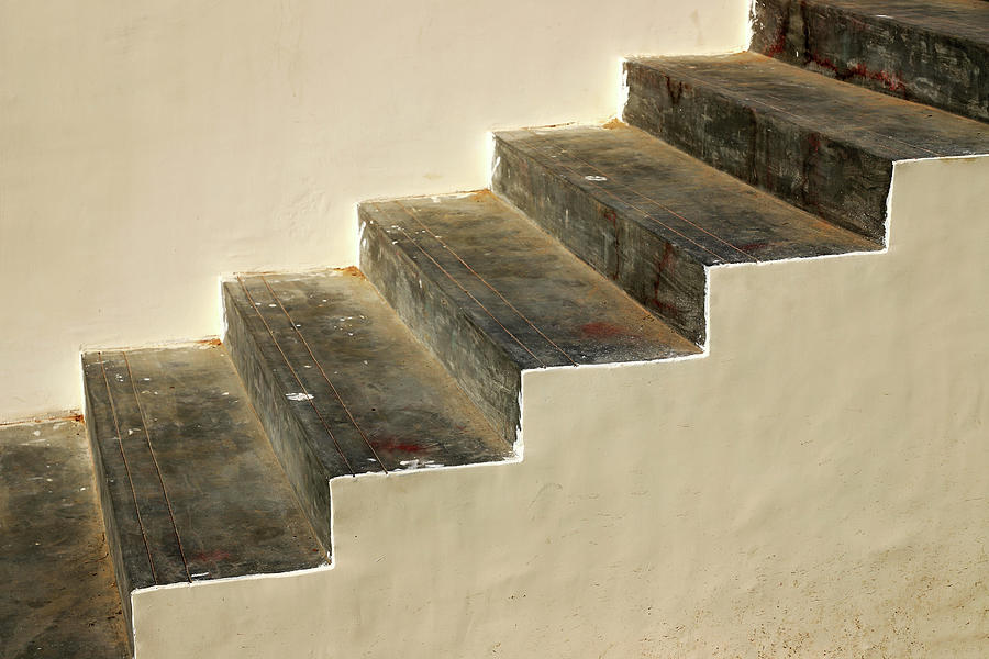 The Tidy Untidy Staircase Photograph by Prakash Ghai
