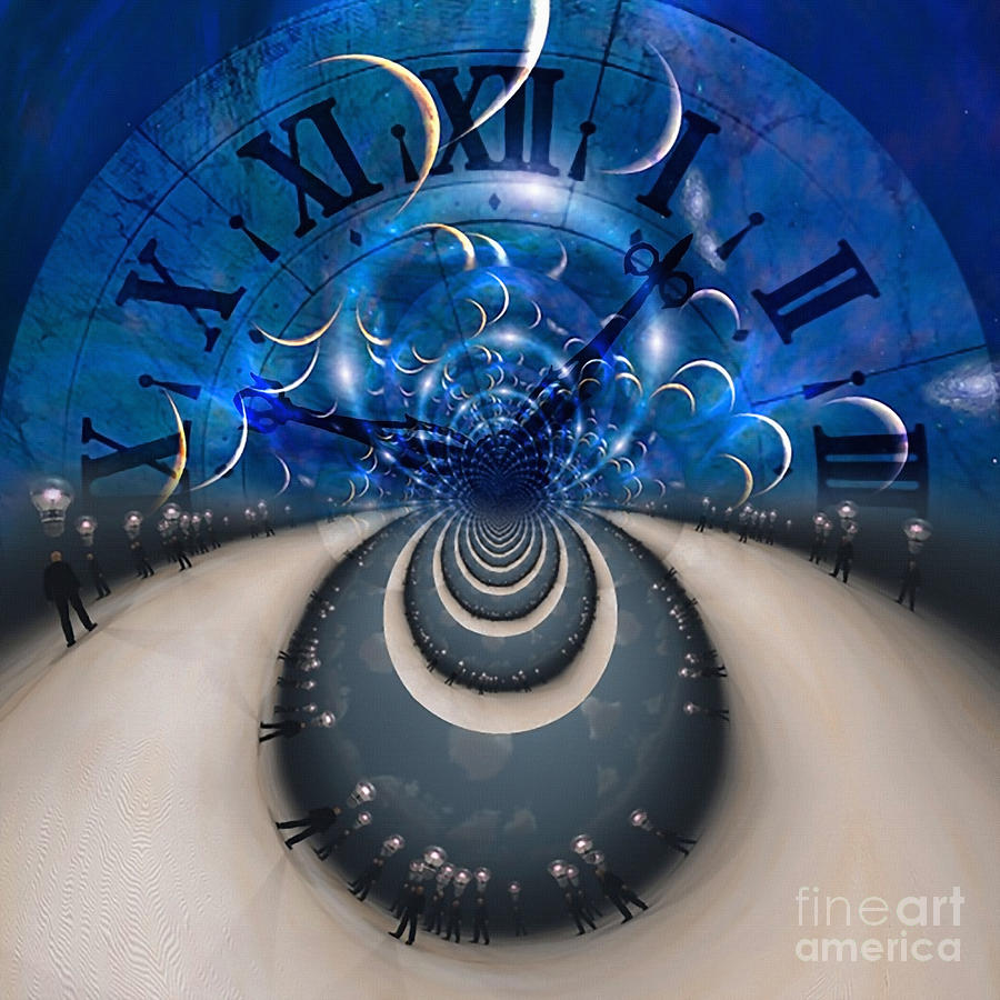 The time keepers Digital Art by Bruce Rolff