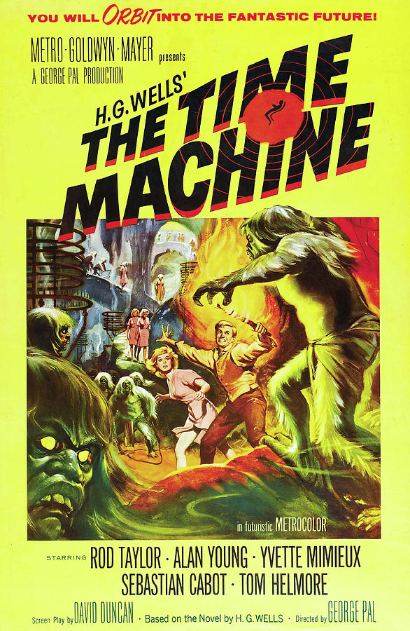 THE TIME MACHINE -1960-, directed by GEORGE PAL. Photograph by Album
