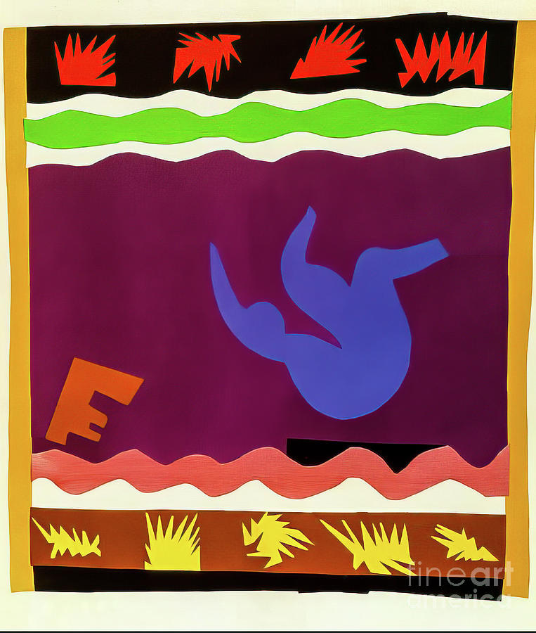 The Toboggan by Henri Matisse 1943 Painting by Henri Matisse