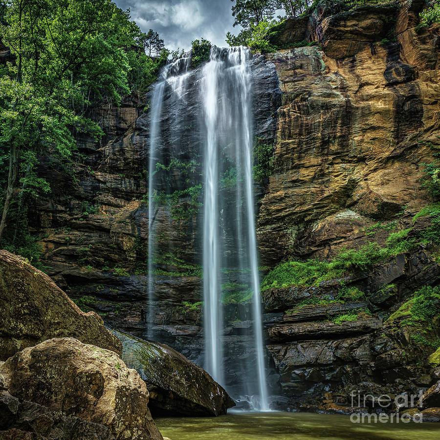 The Toccoa Falls Photograph by Nick Zelinsky Jr