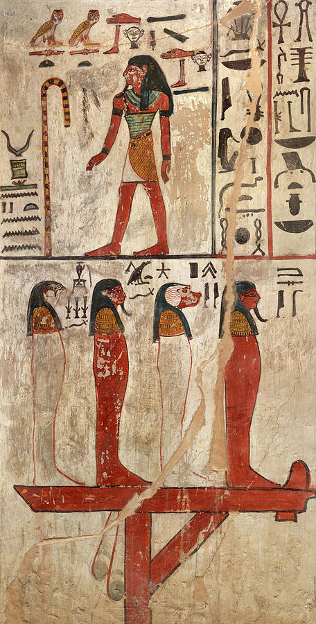 The Tomb of Seti I, Room K Painting by Egyptian History - Fine Art America