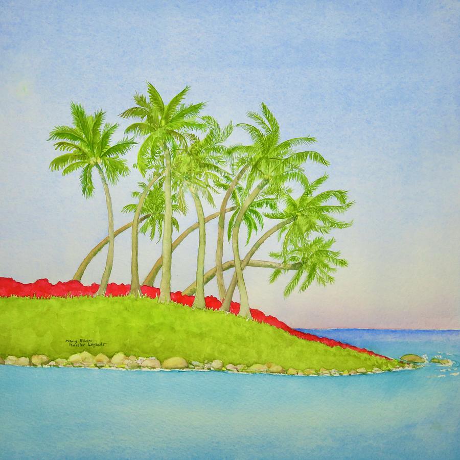 The Topic is Tropical Painting by Mary Ellen Mueller Legault