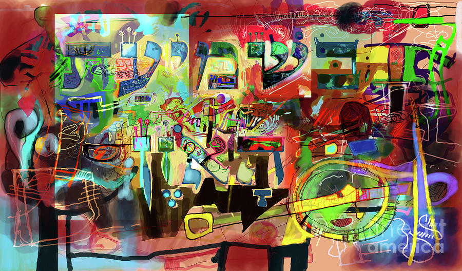 the Torah is acquired with attentive listening 11a Digital Art by David ...