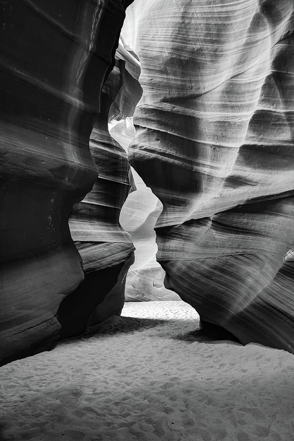 Page Arizona Antelope Canyon Living Room Art Desert Landscape Photography Slot Canyon Black and White Fine Art Black and White