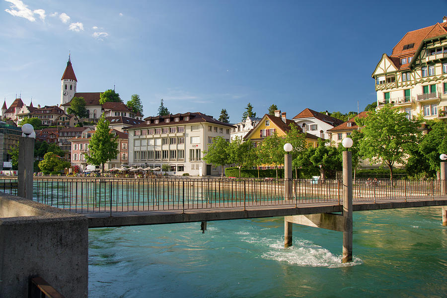 The town of Thun, Switzerland Photograph by Matthew DeGrushe