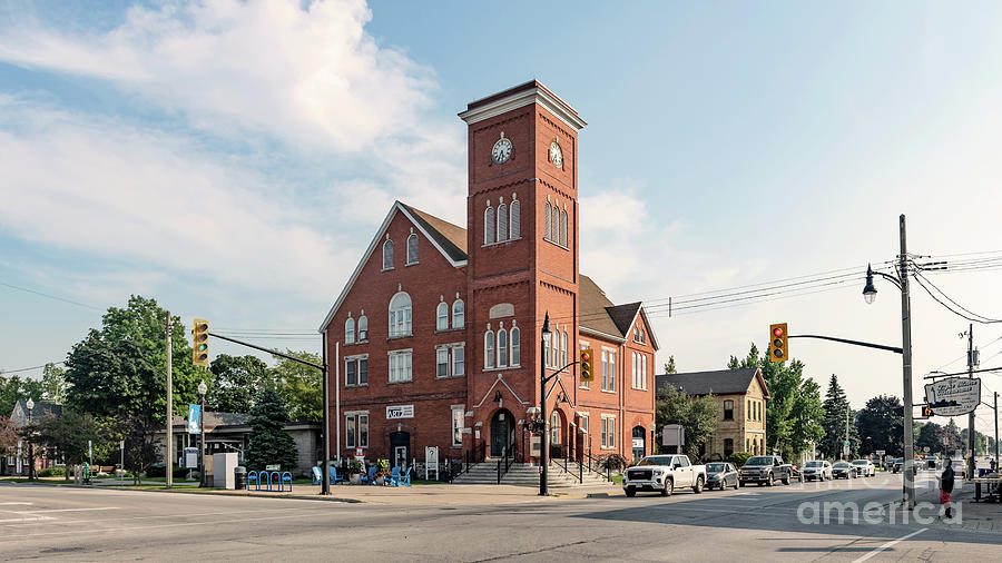 The Traditional Town Hall In Southampton, Ontario, Canada. Photograph 