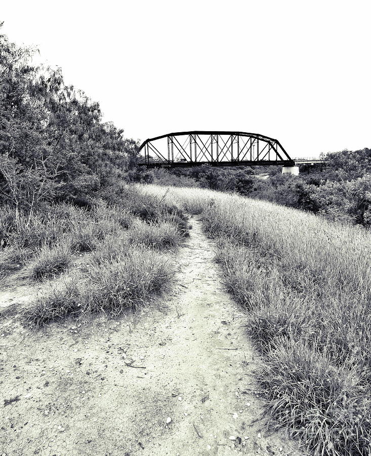 The Trail To The Bridge Photograph