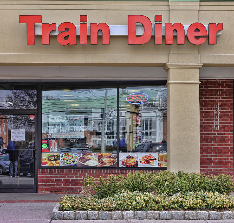 The Train Diner - West Caldwell Photograph by Allen Beatty - Fine Art ...