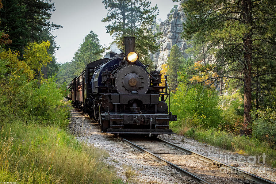 The Train To Keystone Photograph by Mitch Shindelbower