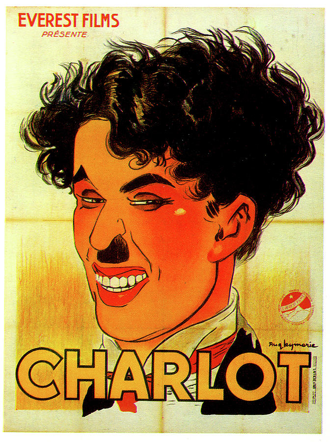 Vintage Mixed Media - The Tramp Charlot Charlie Chaplin poster by Movie World Posters