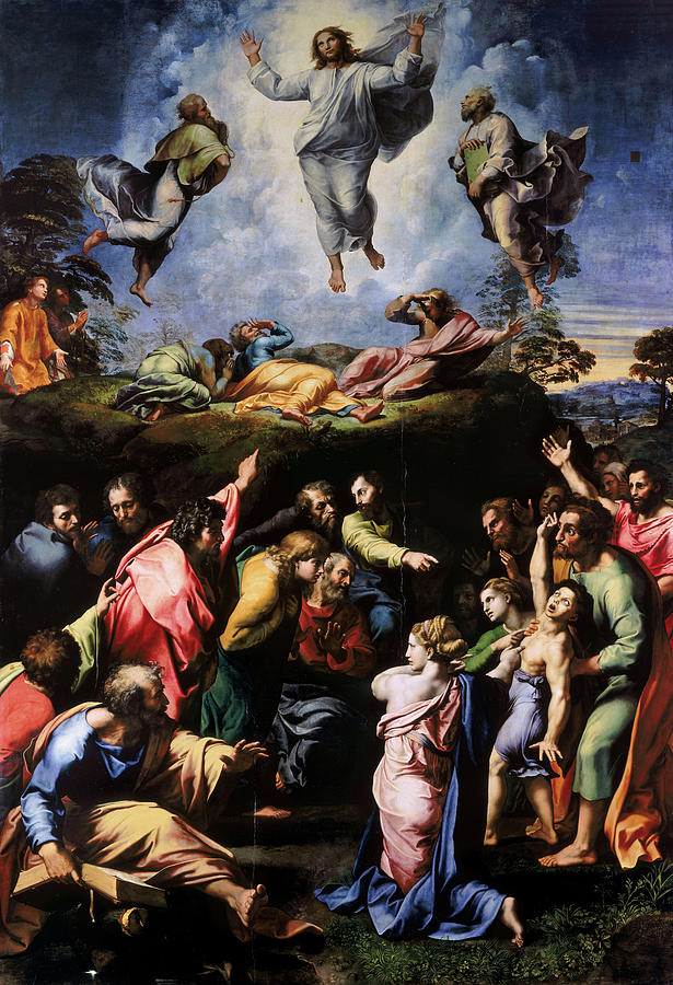 Raphael Painting - The Transfiguration, 1520 by Raphael