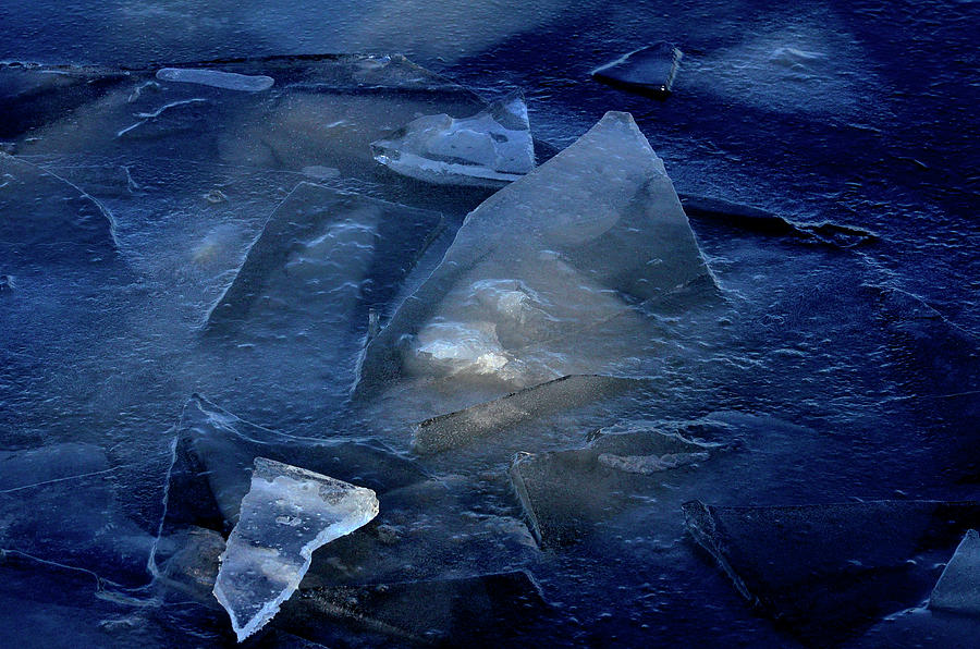 The translucent Ice Floes Digital Art by Imi Koetz