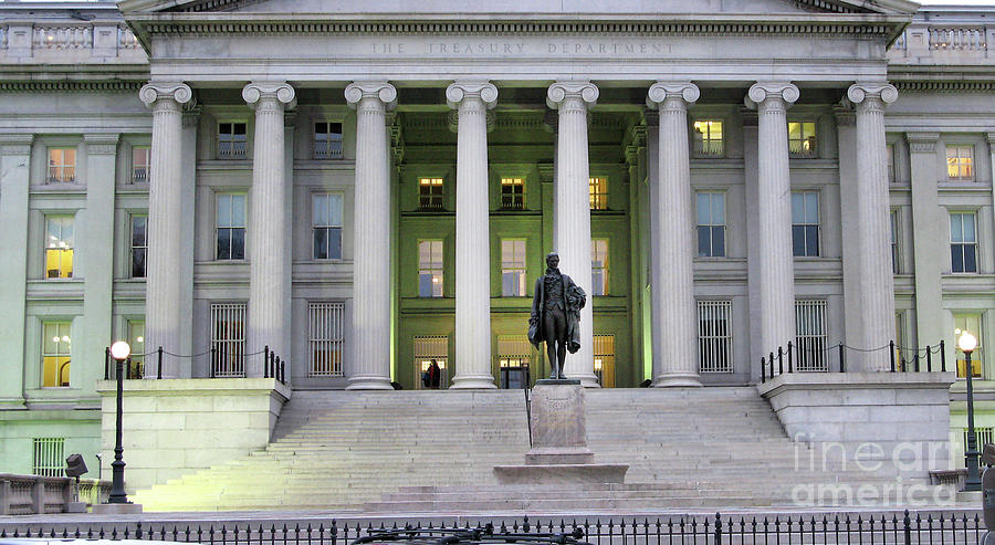 The Treasury Department 2003 Photograph by Jack Schultz