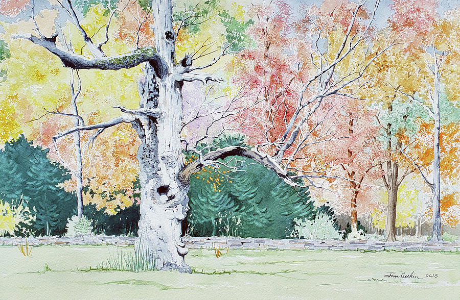 The Tree Painting by Jim Gerkin