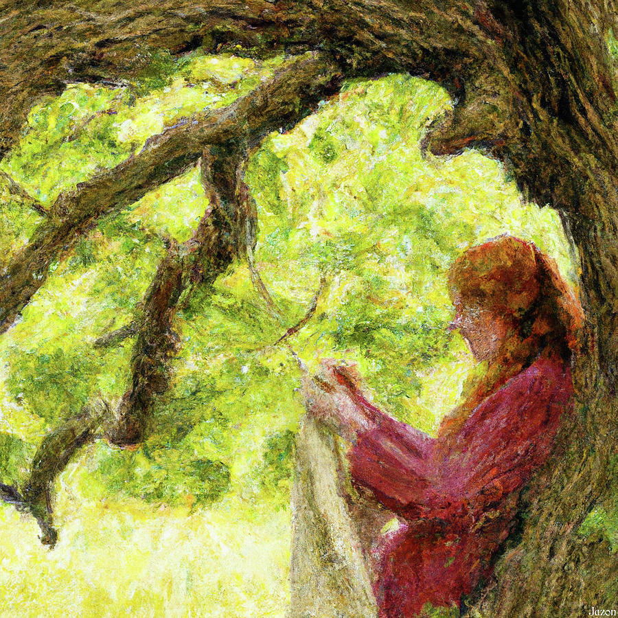 The Tree Knitter Digital Art By Jazon Fine Art America 1117