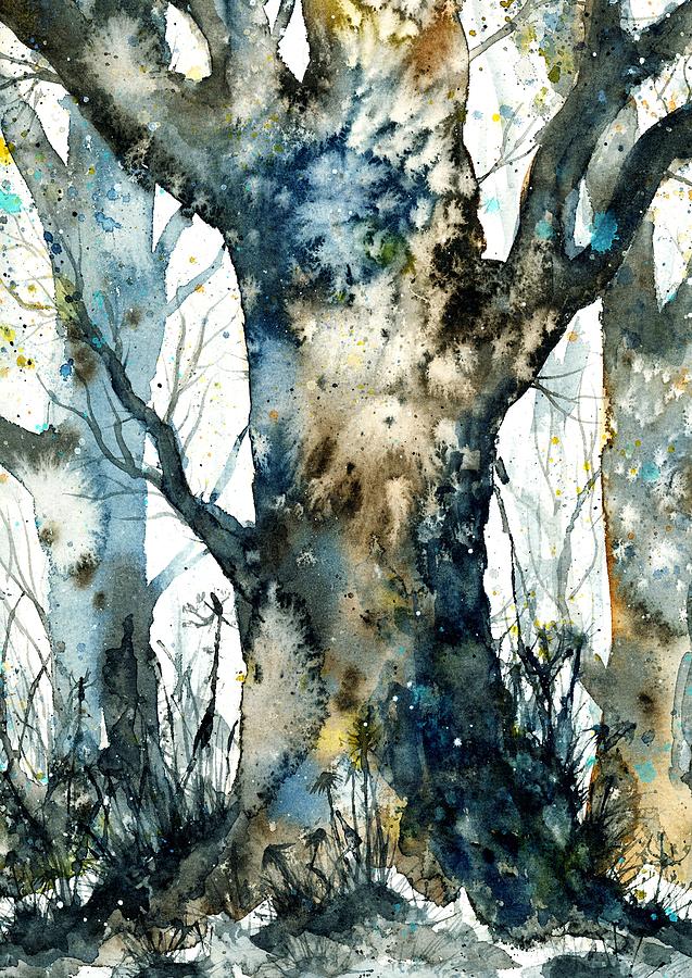 The Tree. Painting by Nataliya Vetter