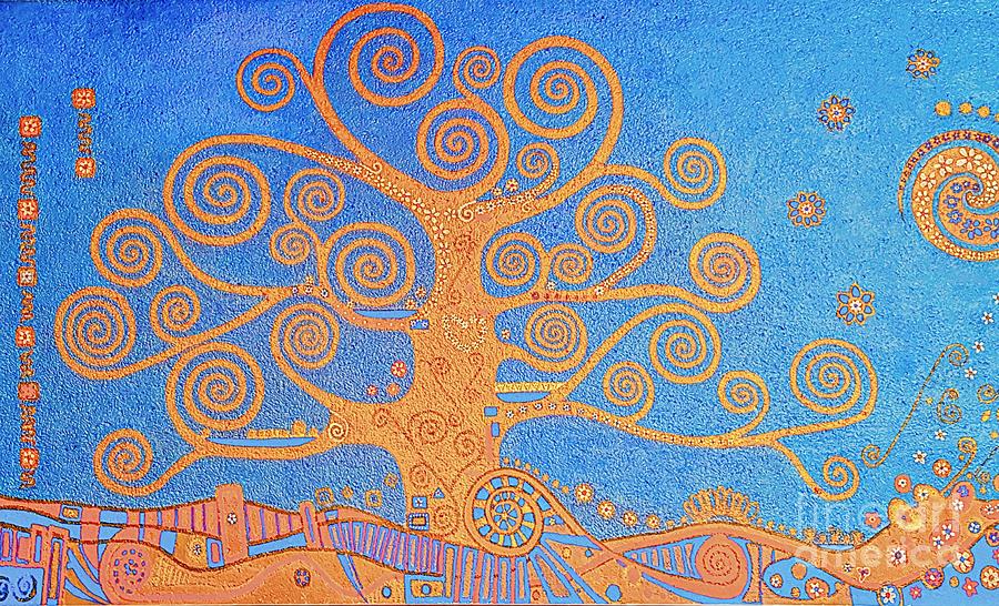 The Tree of Life Painting by Amalia Suruceanu