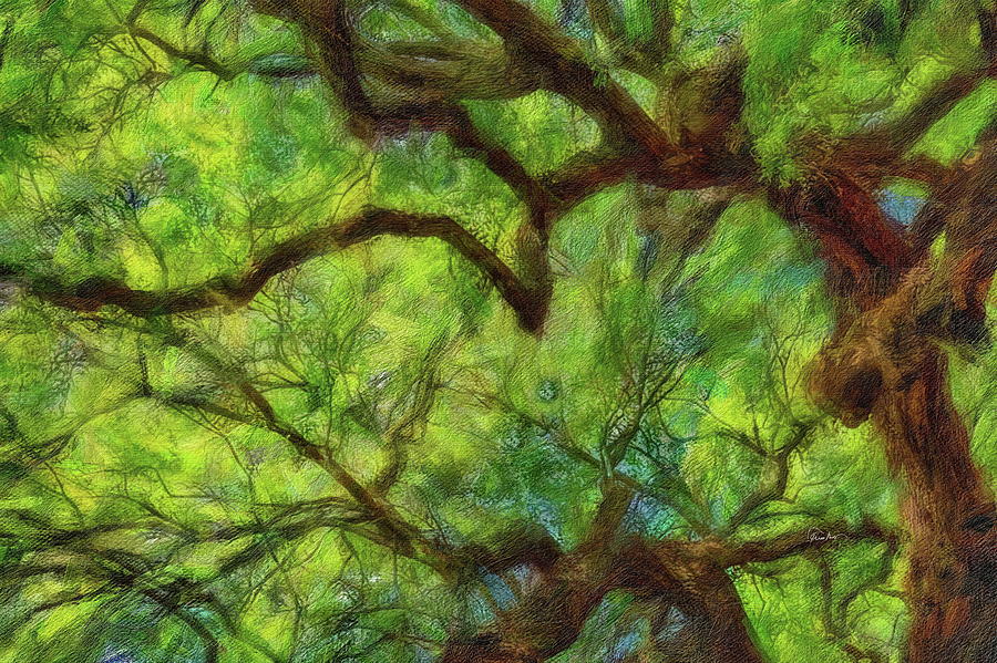 The Tree of Life Digital Art by Russ Harris