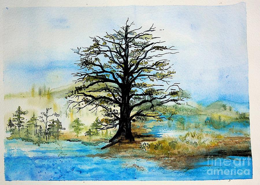 The Tree of Life Painting by Valerie Shaffer
