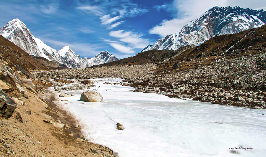 The Trek to Everest Base Camp Photograph by Leslie Struxness